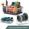 Cmaos Freestanding 2-Tier Kitchen Dish Drying Rack