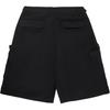 Li Ning Comfortable Simple Versatile Mid-Waist Zipper Five-Point Casual Shorts Men Shorts Black AKSV135-1