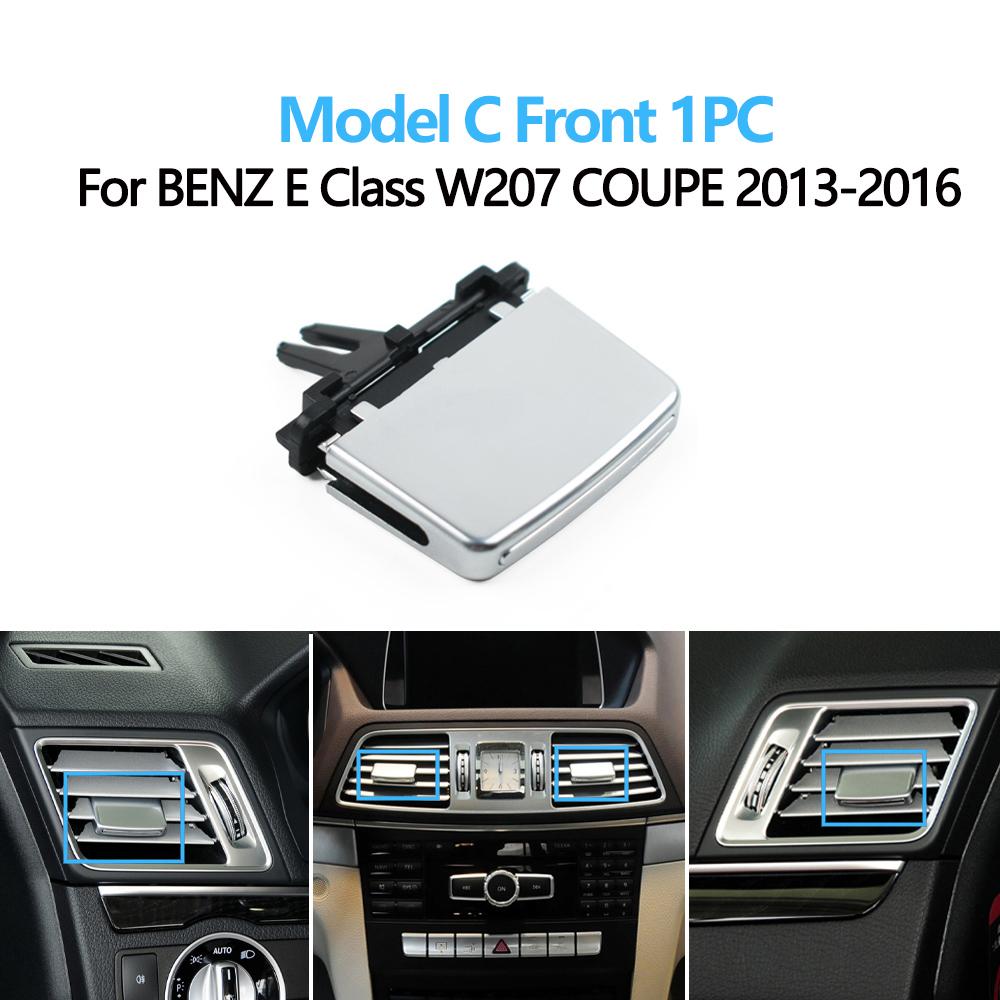 Car Front Air Conditioning AC Vent Air Vent Outlet Tab Clip Paddle For Mercedes BENZ W212 W207 Coupe E260 E350 E550