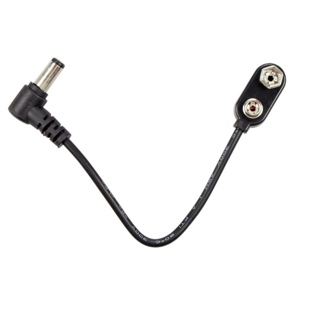 9V Battery Clip Converter Power Cable Guitar Effect Pedal Battery Power Supply Adapter Power Supply Cable Connector