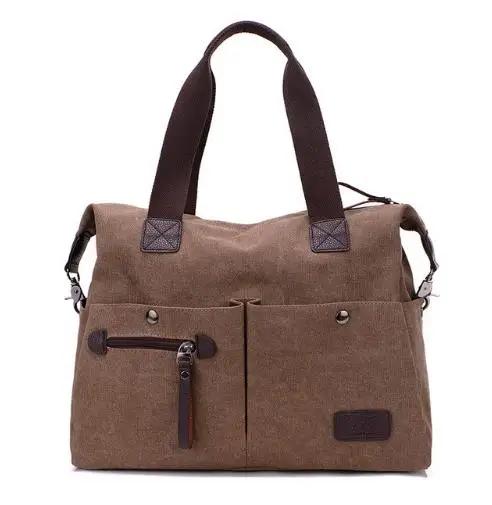 New Arrive Women Messenger Bag Vintage Canvas Handbags Ladies Travel Bag Female Crossbody Shoulder BAG Big Casual Tote Bolsa Sac