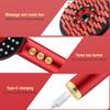 Electric Spray Massage Comb Micro Current Red and Blue Light Nourishing Scalp Nano Atomized Scalp Massager Anti Hair Loss Brush