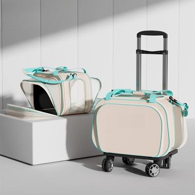 Cat Bag Tie Rod Out Backpack Can Be Extended Back and Forth Portable Cat Bag Carry Portable Large-capacity Pet Dog Bag