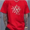 3D Creative Pattern Printing Sweat Absorbing and Moisture Absorbing Short Sleeve Men's Fashion Casual Sports T-Shirt 2025
