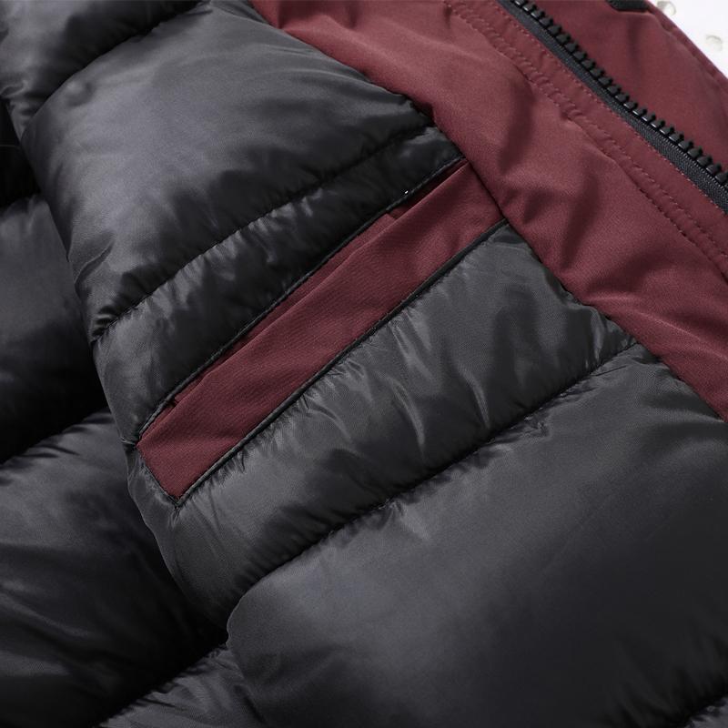 Plusstorlek 4XL-11XL Mode Vinter Herrkappa Med huva Ledig Lös Tjock Varm Oversize Ytterkläder Herrjackor