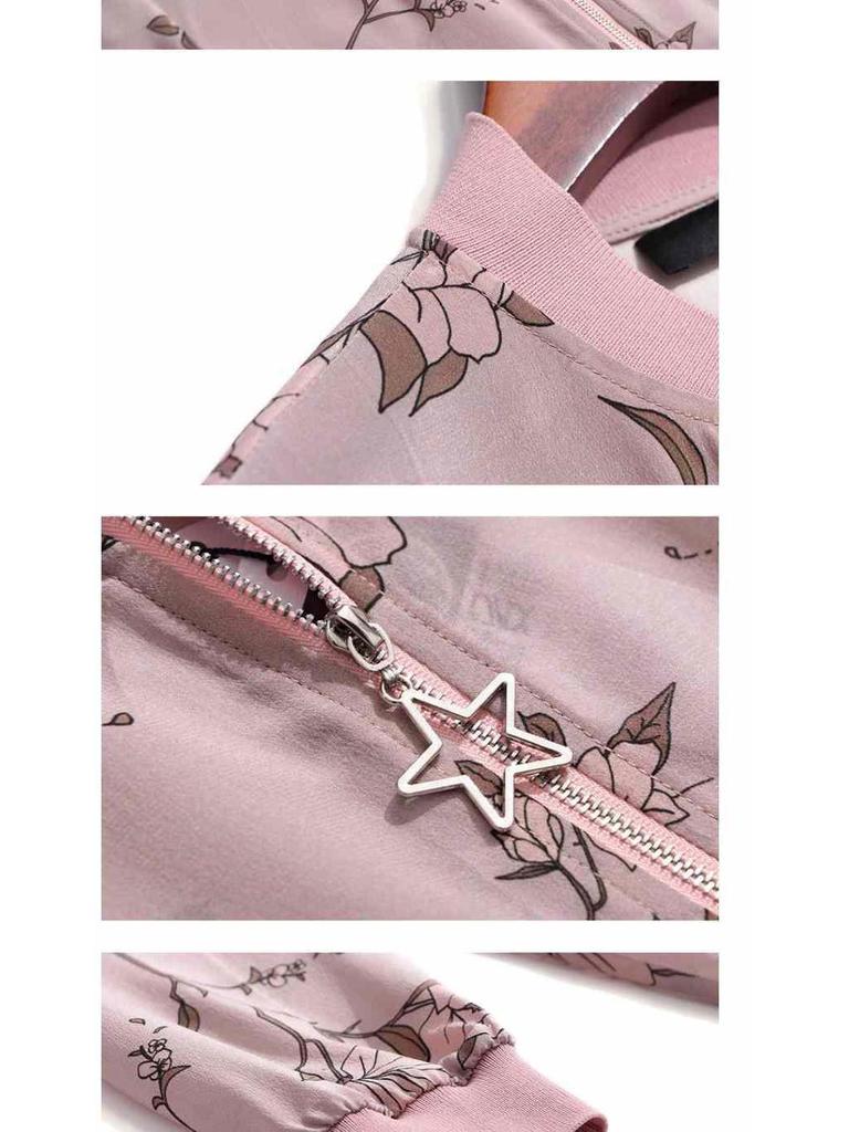 Summer 2025 Women's Korean Style Chiffon Sun Protection Cardigan - Versatile, Printed, Lightweight, Plus Size, Long Sleeve Jacket