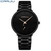 CRRJU 2150 Men's Ultra-thin Waterproof Steel Band Watch