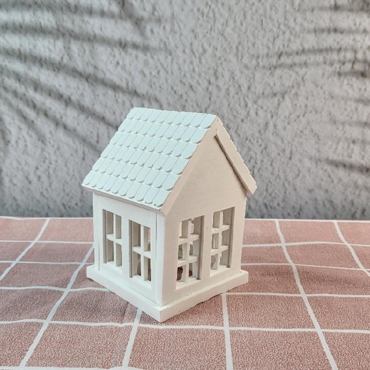 Reusable Epoxy Resin Molds for Home Decoration, Art Project, Silicone House Mold for Making Home Decorations Art Craft