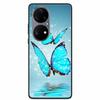 Para Huawei P50 Pro Funda P50E Resistente a Golpes Suave Silicona Funda de Teléfono Para Huawei P50Pro Cubierta Trasera P 50 Lujo Protectora TPU Coque