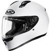 HJC Helmets C10 Solid Full Face Motorcycle Helmet White Ventilated Removable Liner M (57-58cm)