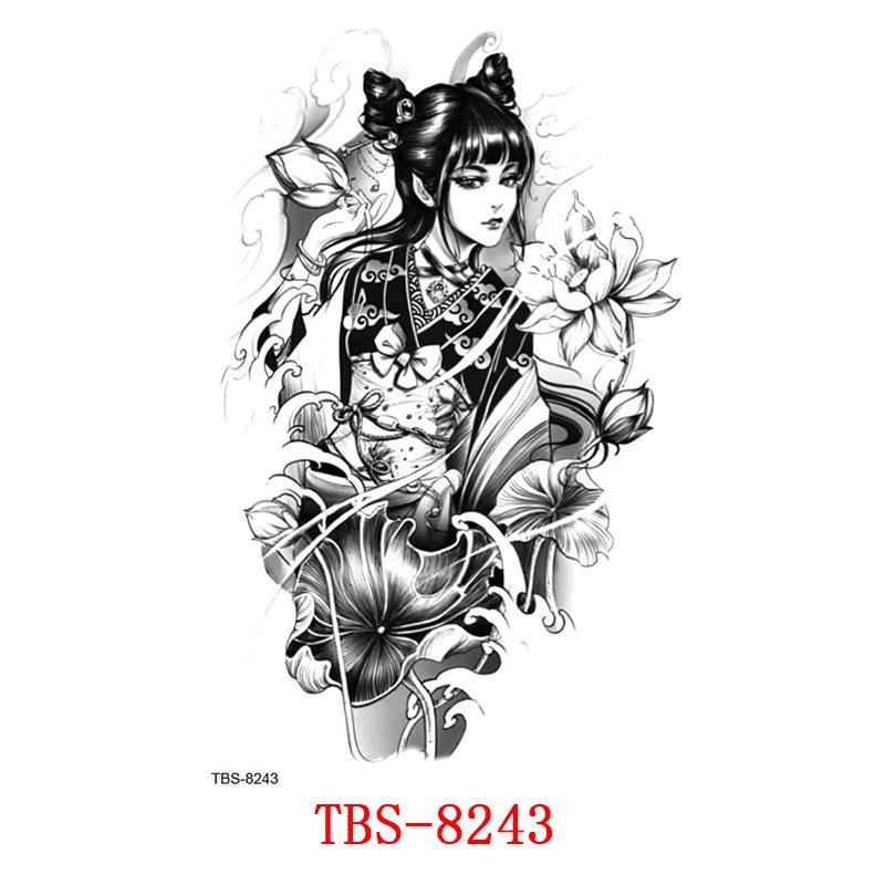 Waterproof Tattoo Sticker, Totem Character Tattoo Sticker Tattoo