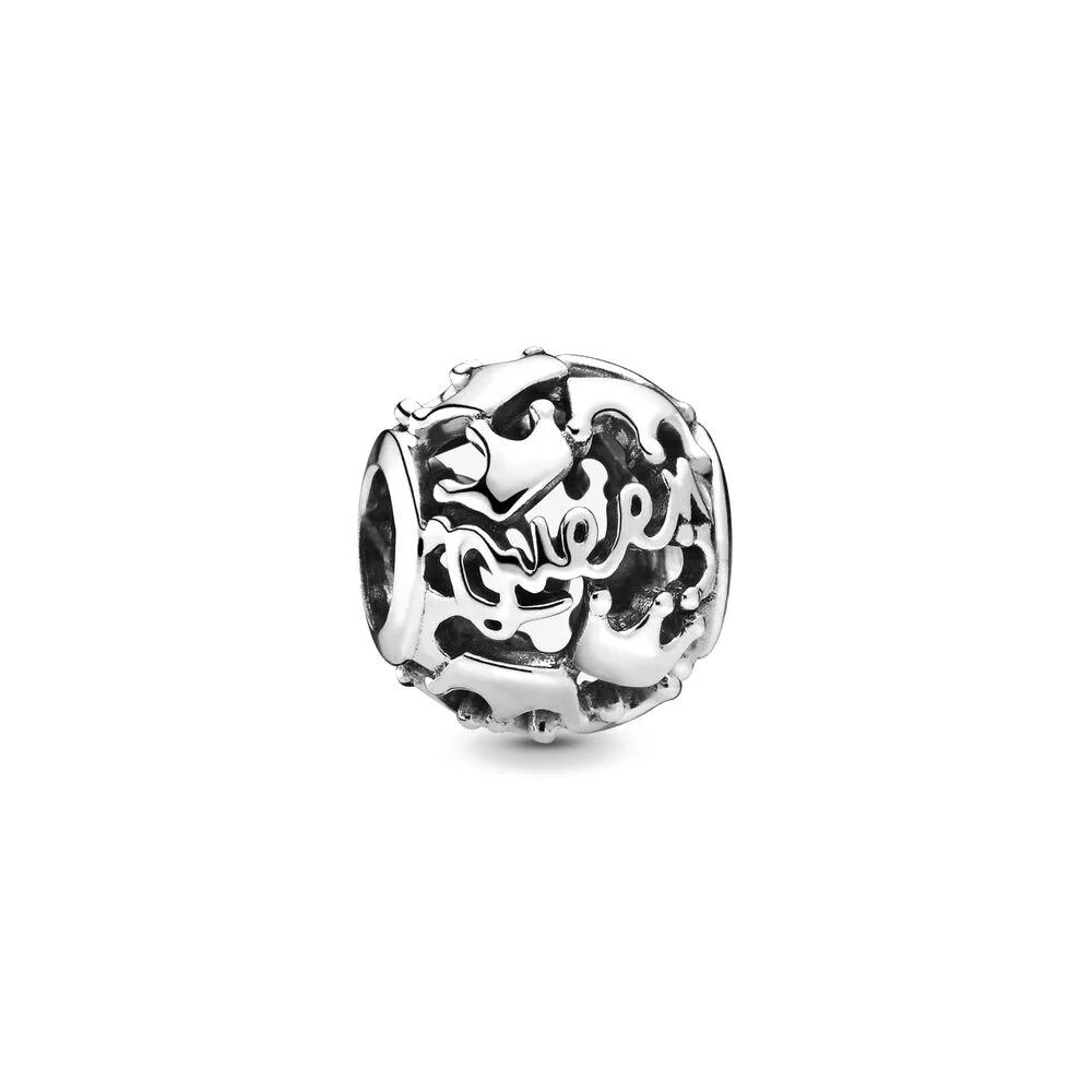 925 Silver Hollowed Out Pendant for Women Fashion Jewelry Gift Fit Bracelet Necklace Charms