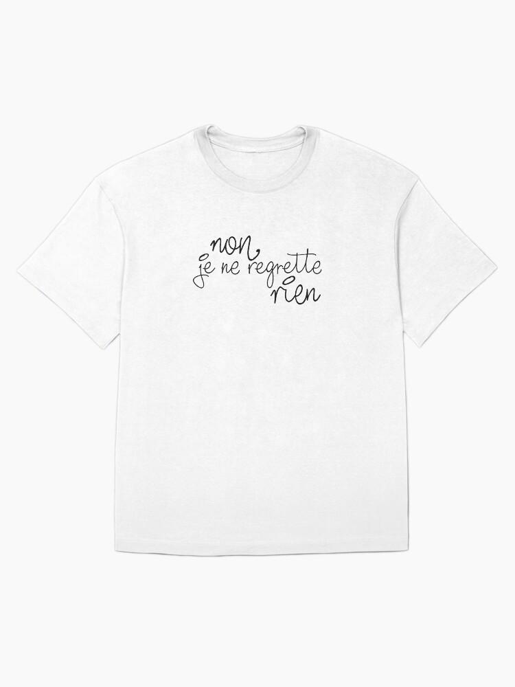édith Piaf Non, je ne regrette rien Oversized T-Shirt