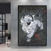 Japanese Classic Anime  Charizard Decorative Painting High Quality Canvas  Modern Home Bedroom Wall Picture Decorative