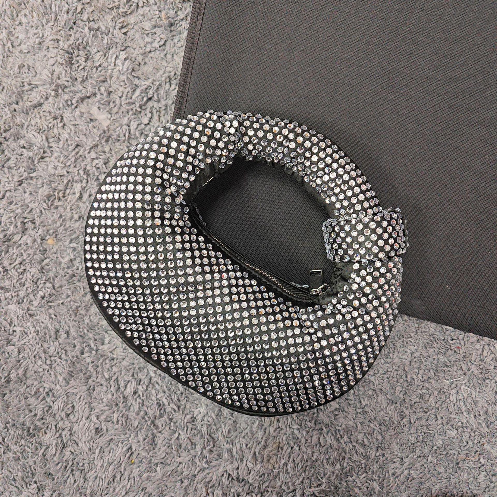 

2025 Женская блестящая сумка-клатч со стразами – Универсальная вечерняя маленькая сумка