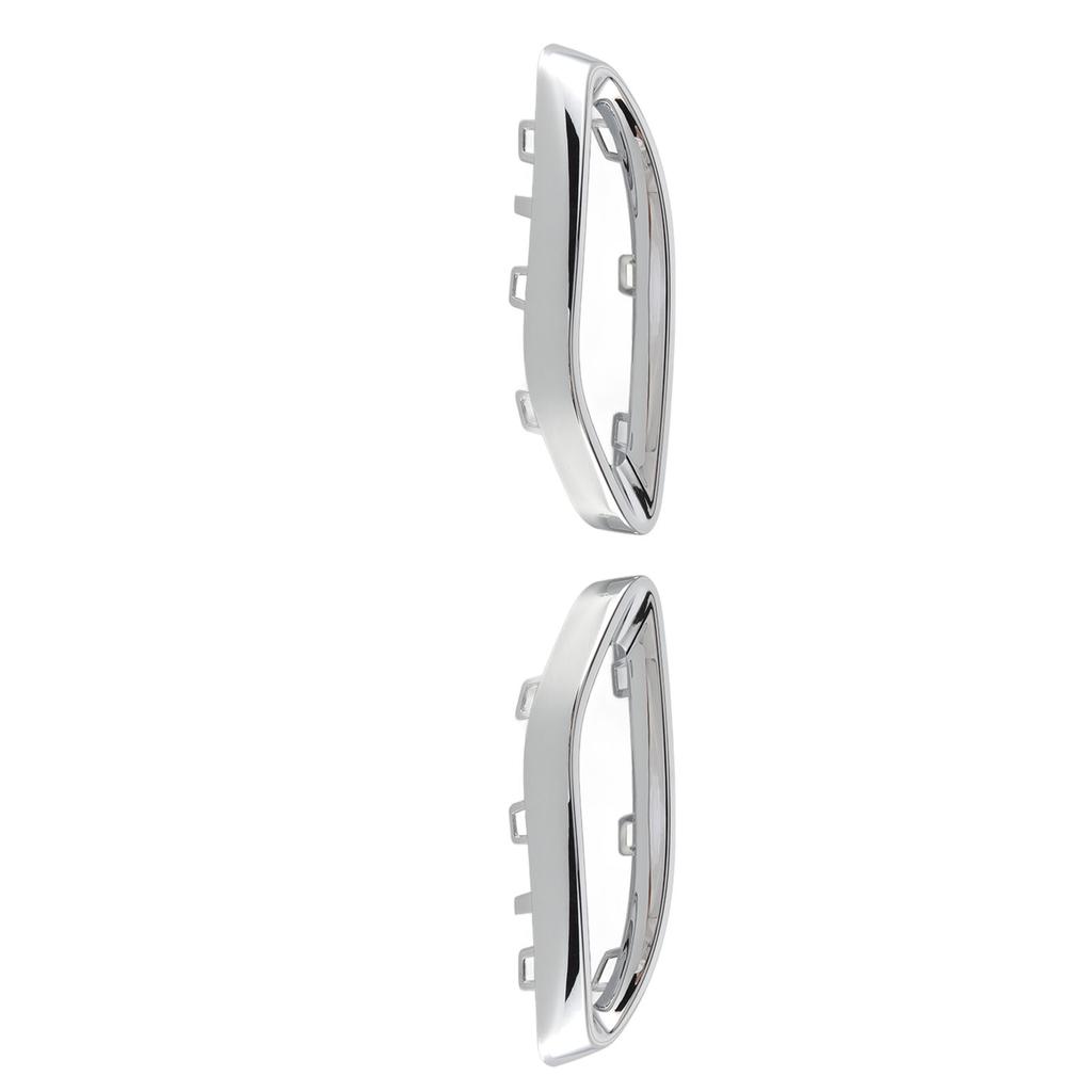 Gloss Chrome Exhaust Tip Cover Trims Replacement for Mercedes‑Benz A B C E GLC CLS‑Class W177 W247 W205 W213 X253 C257