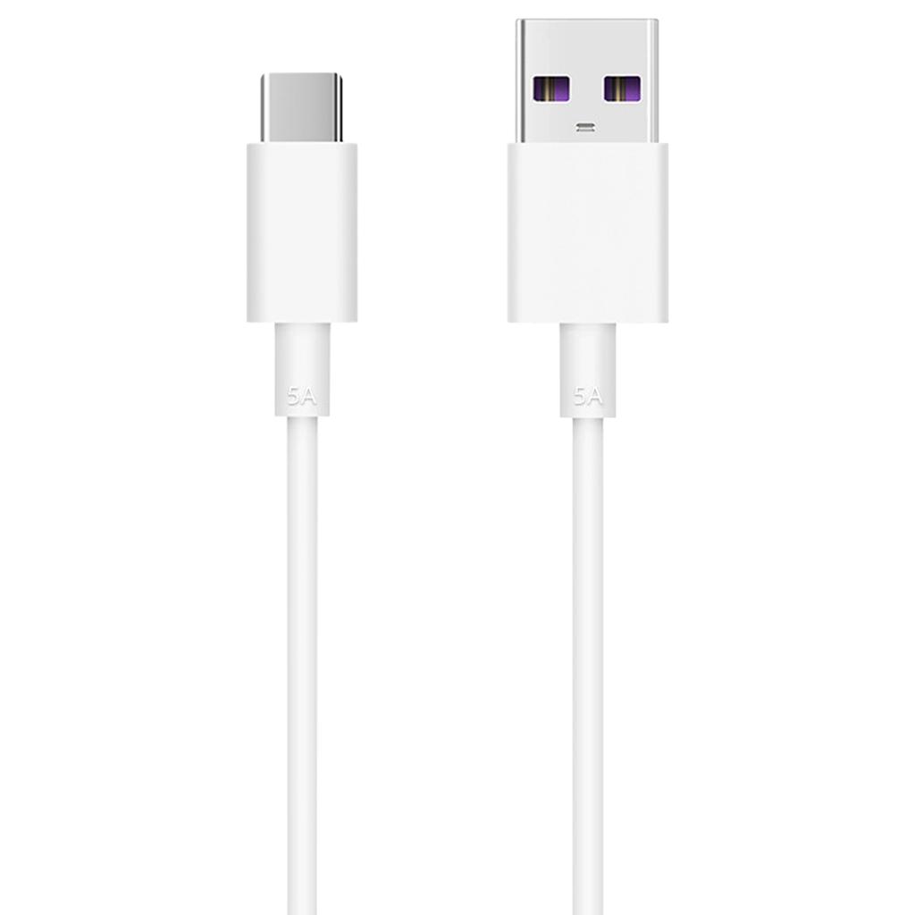 1m USB to Type C Data Line 5A Quick Charging Power Cable Wire Supports Stable Data Transfer for Tablets Phones