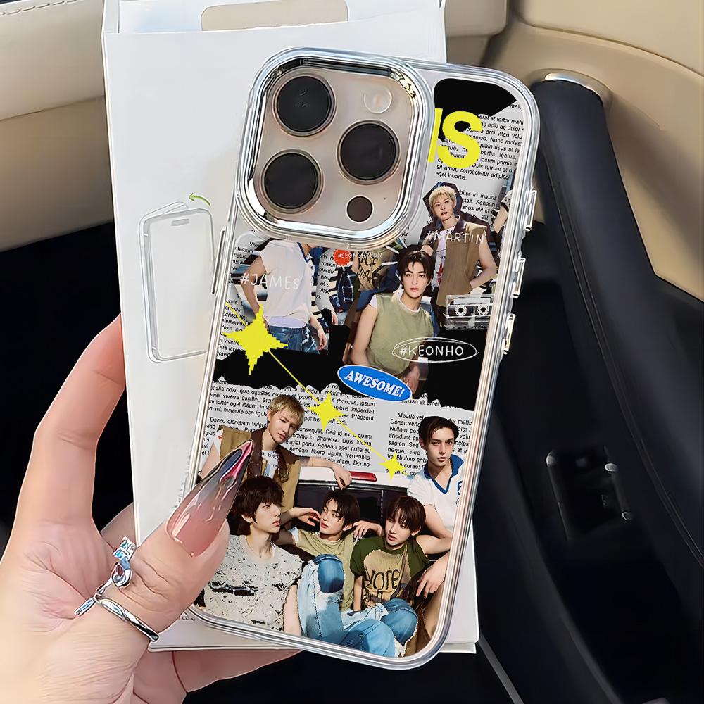 Kpop C-CORTIS Phone Case For iPhone 17 16e 16 15 14 13 12 11 Mini Pro Max X XR XSMAX 8 7 Air Plus Transparent Soft Cover