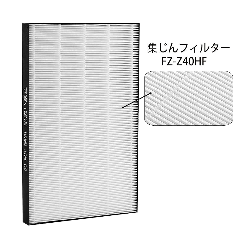 FZ-Z40HF Dust Collection Filter 2803370168 Washable Deodorizing Filter Replacement Dust Collection Filter for Humidifying Air Purifier KC-Z40-W