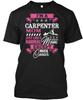 Mom Carpenter Woodworking For Mother T-Shirt Made In the USA Size S To 5XL