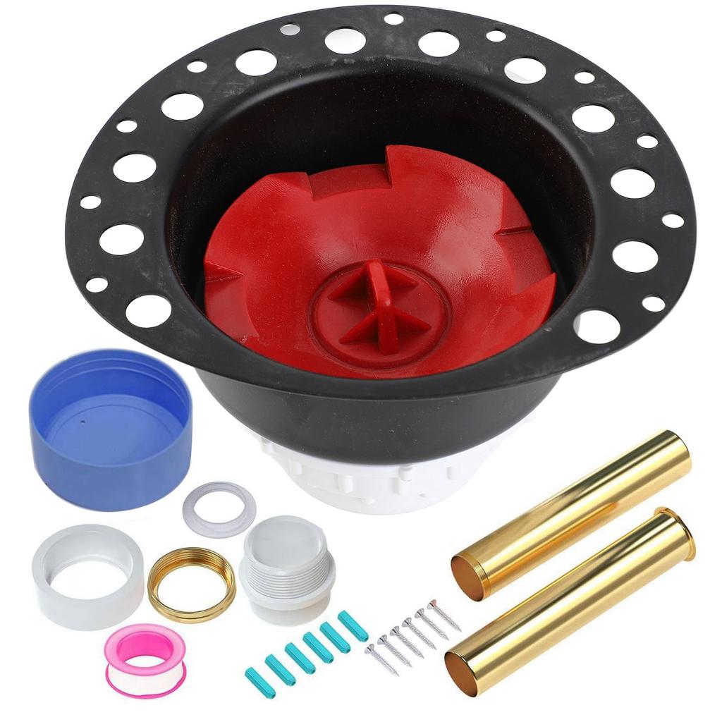 Freestanding Bathtub Tub Drain Kit Anti Backflow Bathtub Drain Installation Kit