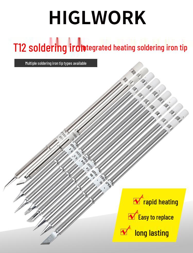 T12 Soldering Iron Tip Accessories & Stand for Soldering Station