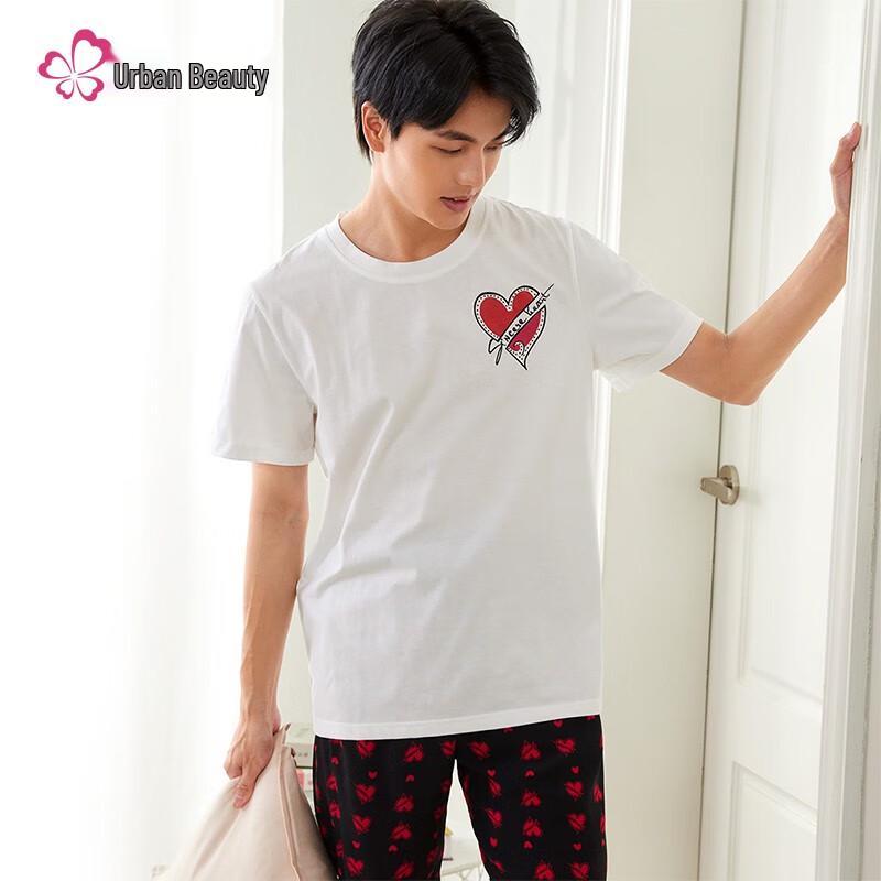 Urban Beauty Men s Summer Breathable Pajama Set XL
