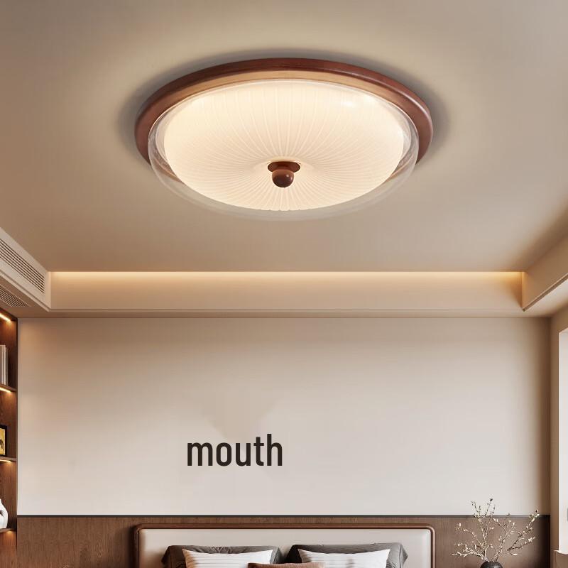 Retro American Style Stepless Dimming Bedroom Ceiling Light