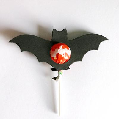 Porta Lecca-lecca Pipistrello di Halloween Fustelle Accessori Decorazione Album Fotografico Artigianato Fai-da-te per Decorazione Diario