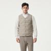Tangboer Men's Lightweight V-Neck Down Vest