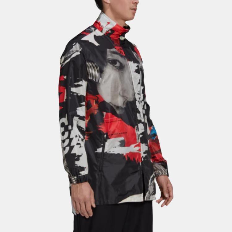 Y-3 Jackets Men's Multicolor Stand Collar Moderate Other GK4375