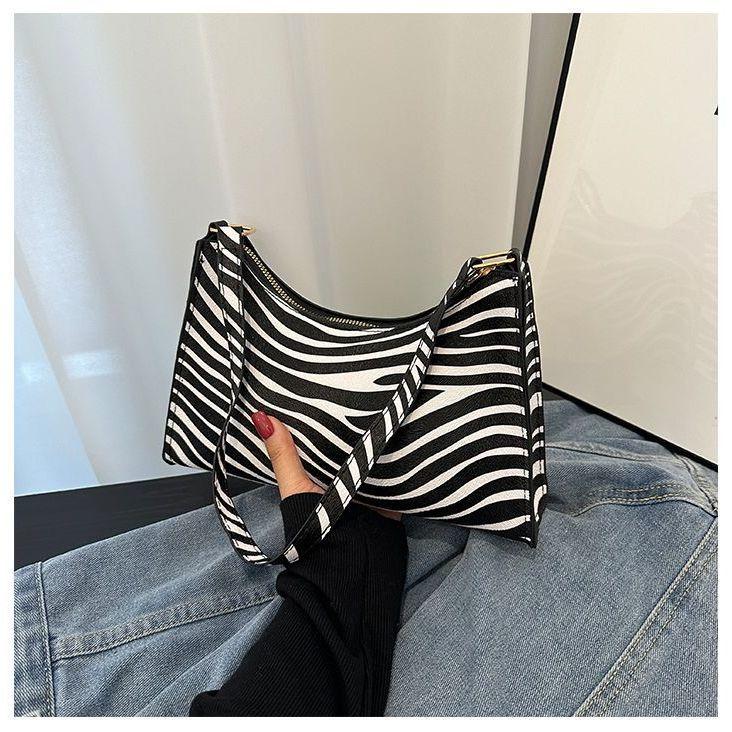 New Leopard Print Fashion Retro Tote Bag Large Capacity Leopard Print Shoulder Bag Vintage Design Casual Tote Handbags