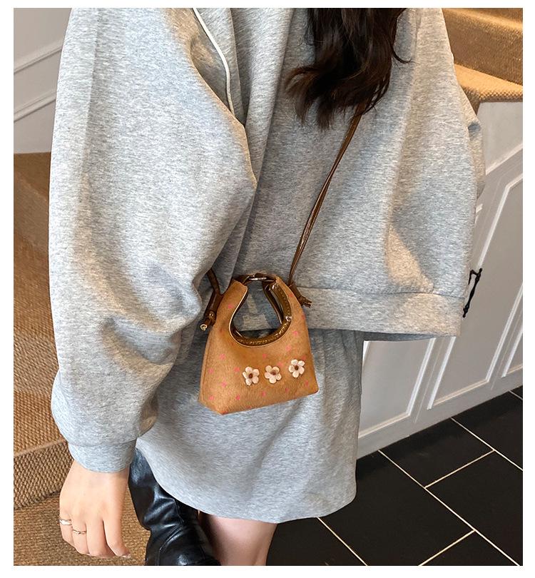 Kids' High-End Retro Polka Dot Crossbody Handbag: Parent-Child Matching Bag