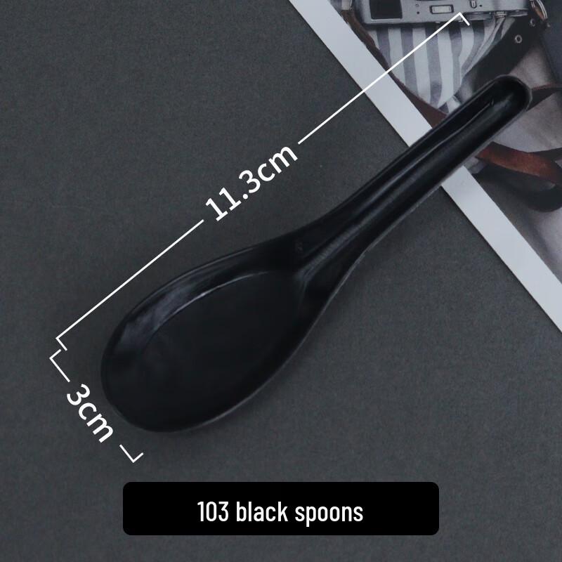 Disposable Thickened Plastic Soup Spoons