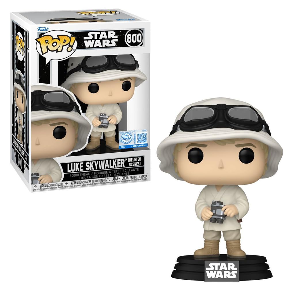 

POP Star Wars Luke Skywalker Funko Original 800 plastic (Deleted Scene) (with protection)