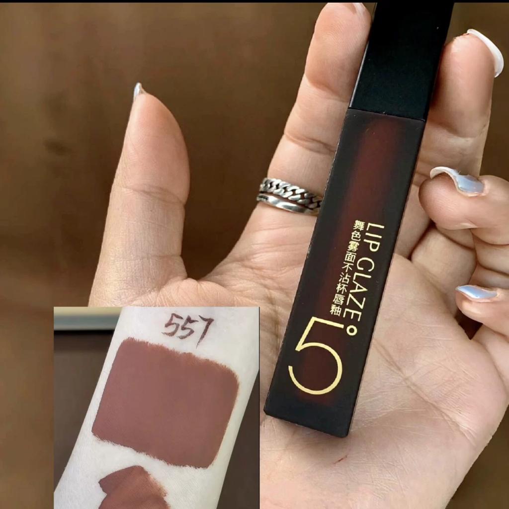 Midorah Dance Color Non-Stick Lip Glaze, Non-Fading, Waterproof, Matte Finish, Natural Look, Affordable Student-Friendly, Popular Online Model,