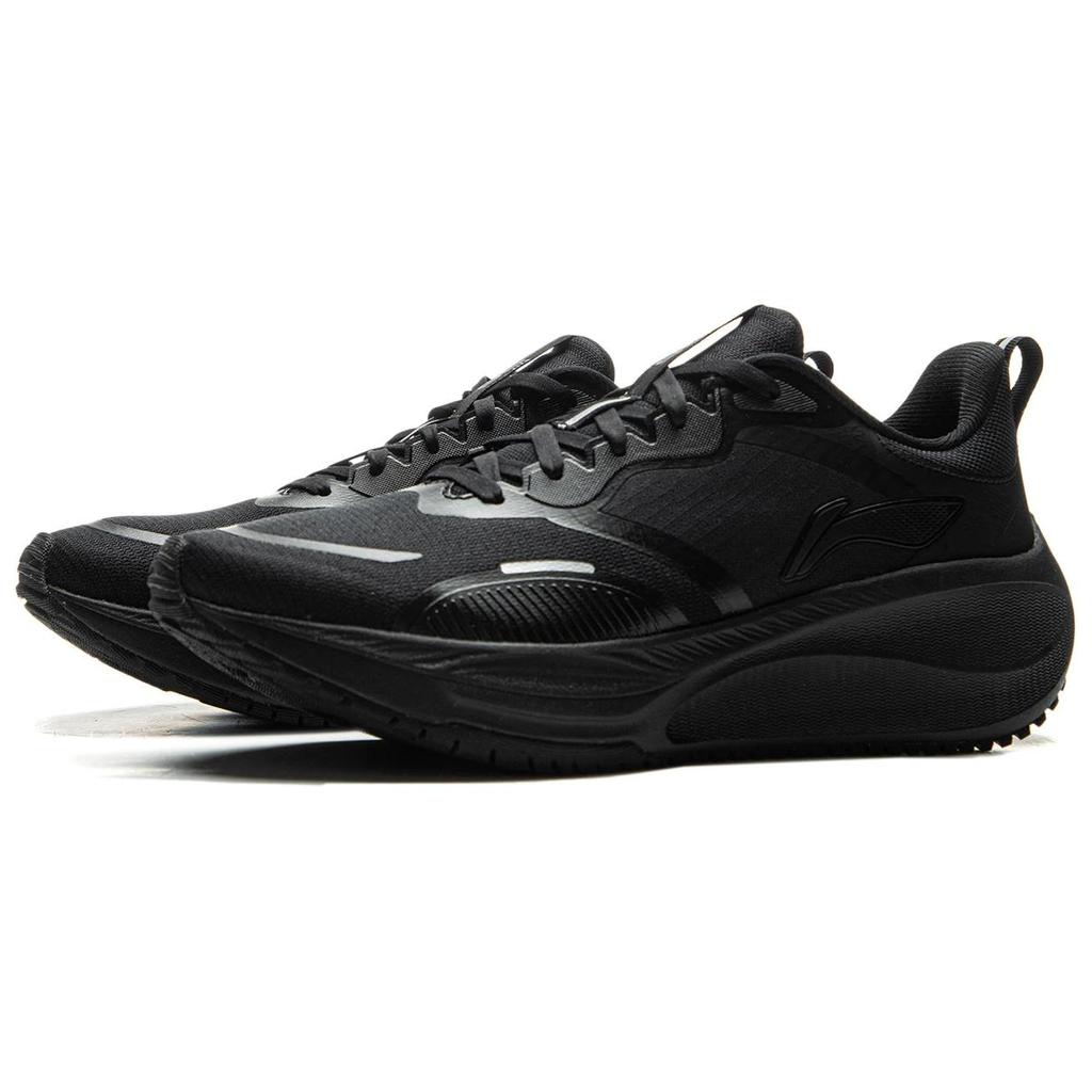 New LINING Wuyue 2.0 Protective Edition Running Shoes Women's Low top Black ARSU076-1