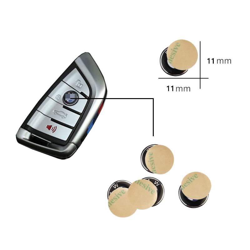 5Pcs Car Key Badge Emblem Replacement Car Key Stickers For BMW i8 Z4 Z8 X3M X4M G82 G80 F80 F87 G30 G20 G32 F40 F45 F46 E70 RDE3