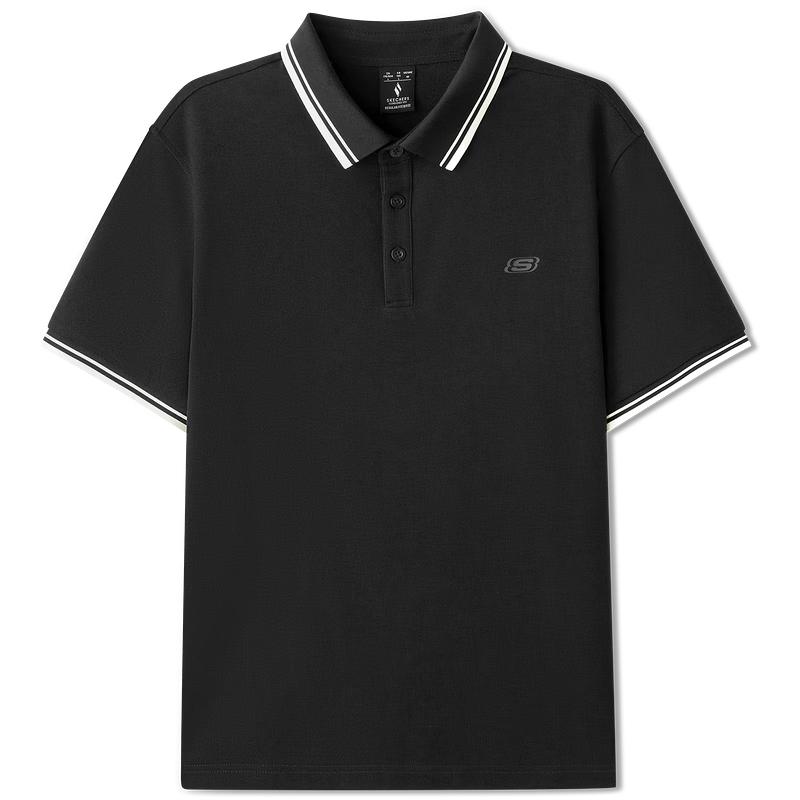 Skechers Men's Knit Short Sleeve Polo Shirt L126M009