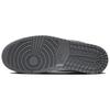 Air Jordan 1 Low Iron Grey Black Unisex Sneakers White 553558-152