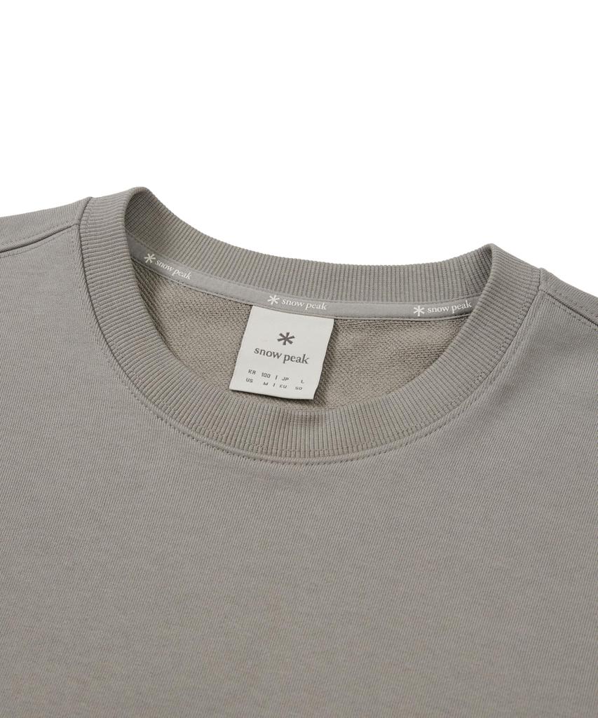 Jersey Basic Sweatshirt size M Camping Outdoor Festival [Snow Peak] GS-S25SMFHT50