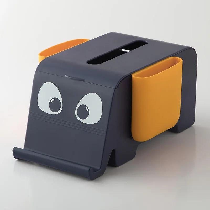 Elephant Kitchen Bathroom Toilet Paper Roll Hands Pumping Tissue Box Shelf Creative Multi-functional Desktop Boxes