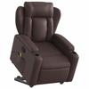 VidaXL Reclining Massage Armchair Brown Faux Leather 3204553