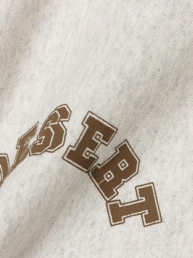 Beams Golf Men's S/S Sweatshirt (Special Order) Reverse Weave® Half-Zip Pullover, Oatmeal, Size L, 82030198411