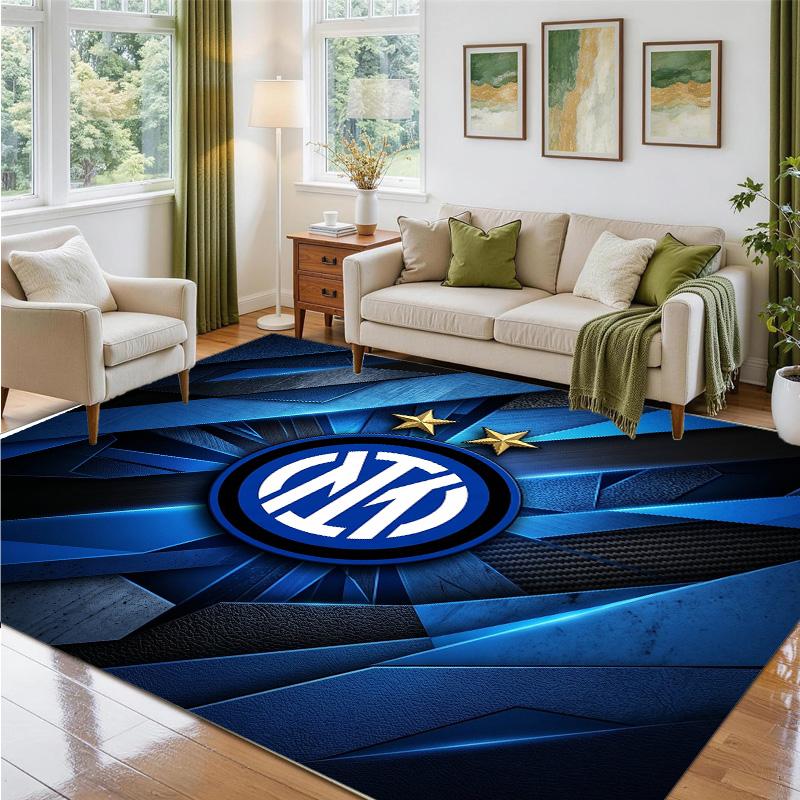 Borussia Dortmund Design Kristall-Samt-Teppich Weich Dekorative Matte für Schlafzimmer Eingang