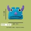 JYL TS DIY Shrek Knit Hat Unisex Winter Long Braid Green Beanie Hat Acrylic