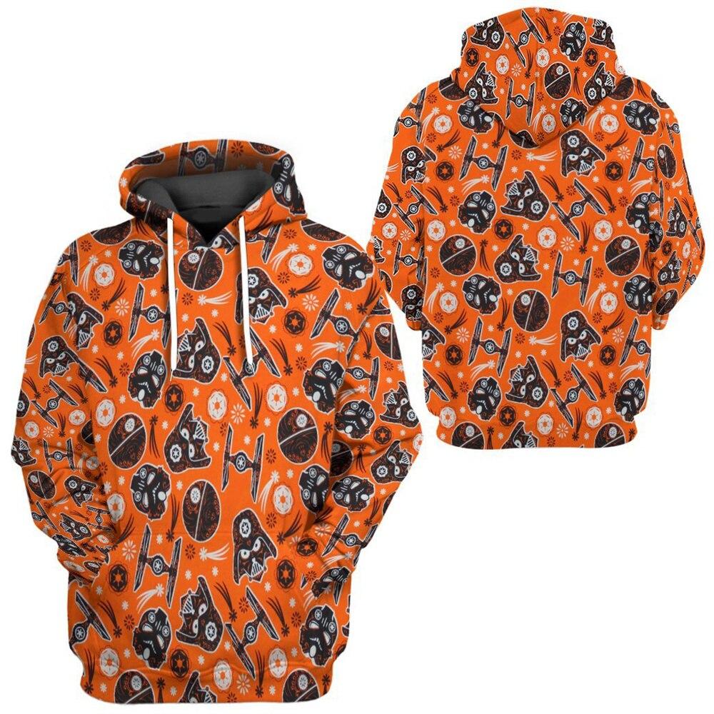 Jesenná pánska mikina s kapucňou kostra mikina s 3D potlačou pre mužov halloween hororová košeľa teplá streetwear športová bunda hip hop topy