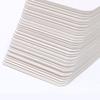 50Sheets Unlined Index Cards with Binder Rings Revision Card Punched Note Card Unruled Study Card Flashcard for Learning