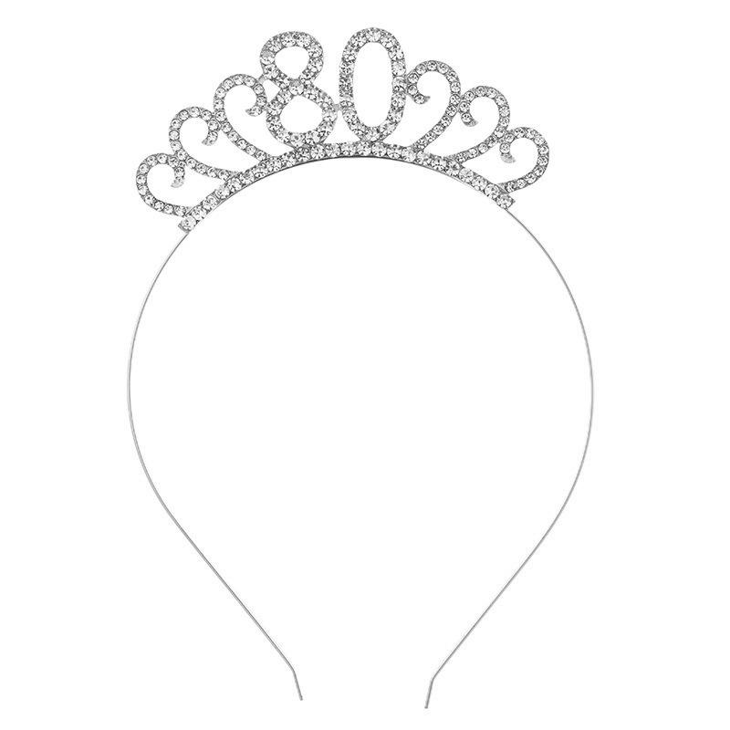 New Birthday Crown Headband - European & American Style for 1st Birthday Party