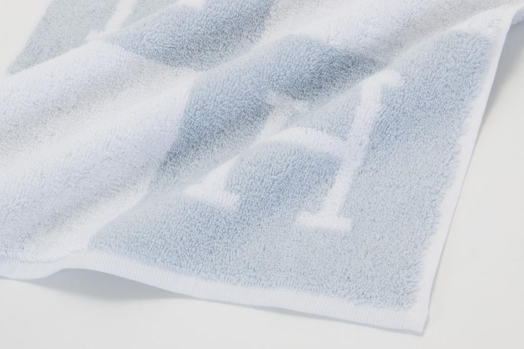 Personalized handkerchief for hand embroidered Avalon perfect as a gift no name Hermès women, towel, cotton, (blue, engraving)